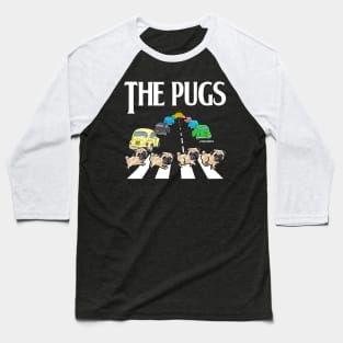 Abbey Pugs Baseball T-Shirt